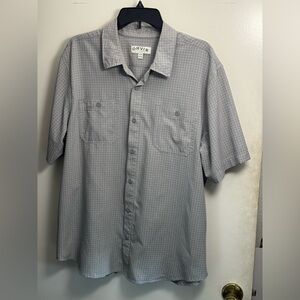 Orvis Light Gray Checkered Men's Shirt